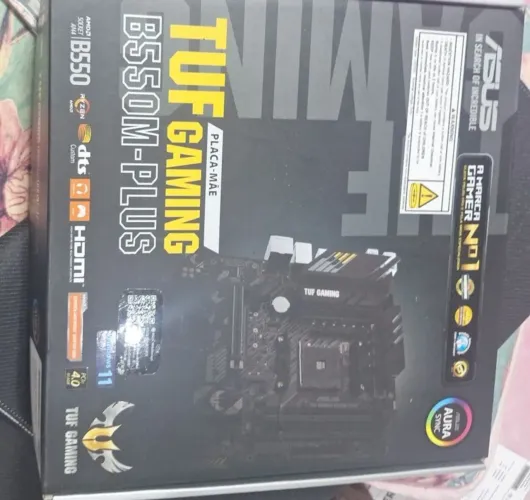 Kit AMD Ryzen 5 5600G + Asus TUF B550M-Plus + 8GB RAM // preço a negociar