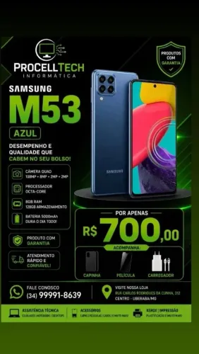 Samsung m53 semi novo