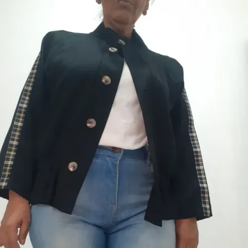 jaqueta em viscose talita kume TAM. 38