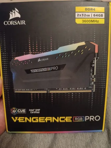 Memória ram ddr4 64 gb(2x32)