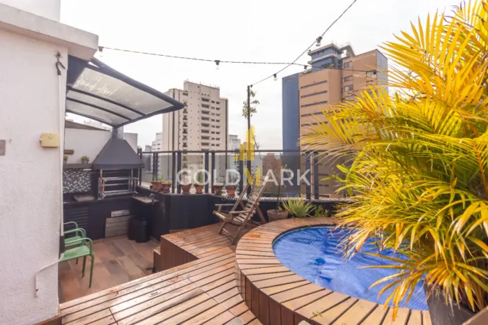 Cobertura à venda em Moema 80 metros 2 suítes Piscina e Churrasqueira 2 vagas