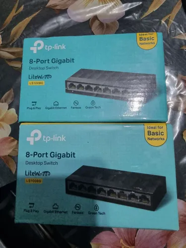 02- Tp-link 8 port Gigabit LS1008G