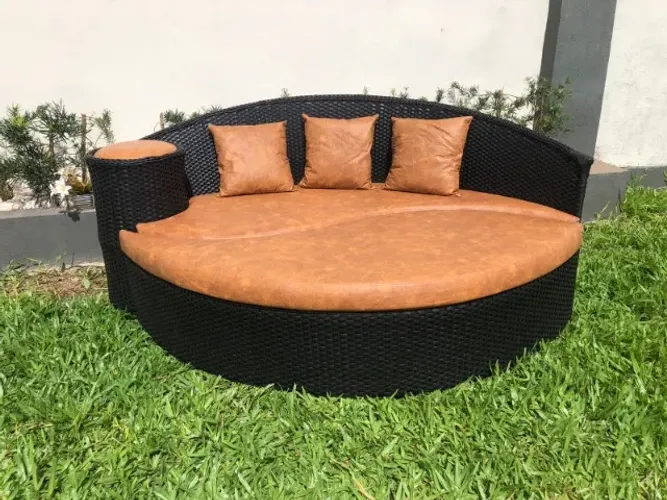 CONCHA DUPLA EM FIBRA SINTETICA