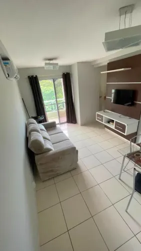 TURIM, Ponta Negra. Vista livre, mobiliado, 2 qts/1ste e 1vg