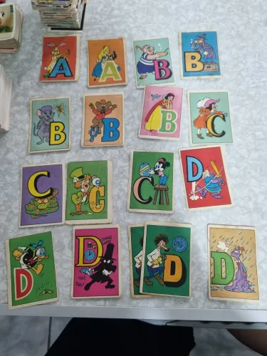 Figurinhas Disney década de 80