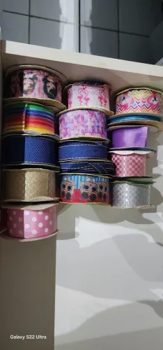 Material para laços ou artesanato 