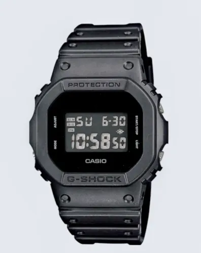 Relógio casio g-shock dw-5600bb digital preto original