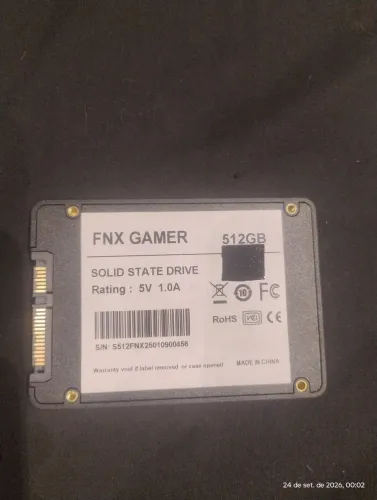 Ssd 512gb perfeito
