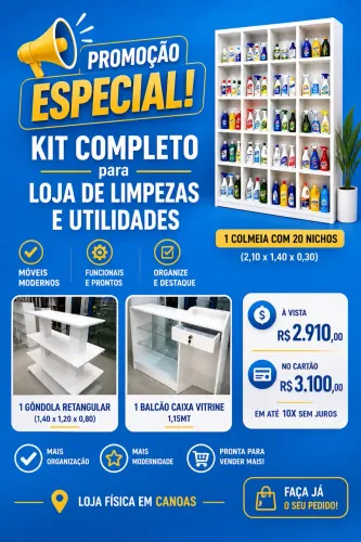 Monte sua loja agora!