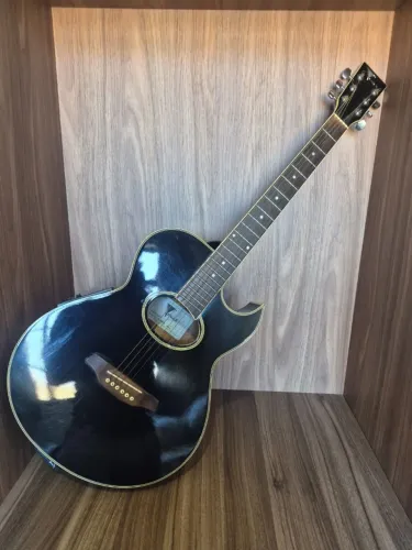 Violão Eagle GL-36 EQ Preto Aço Cutaway + Equalizador EQ-7545