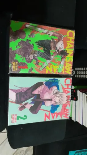 Mangá Chainsaw Man Volume 1 e 2