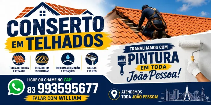 Trabalhamos Com Reforma e Manutenção de Telhados e Pinturas em Geral .