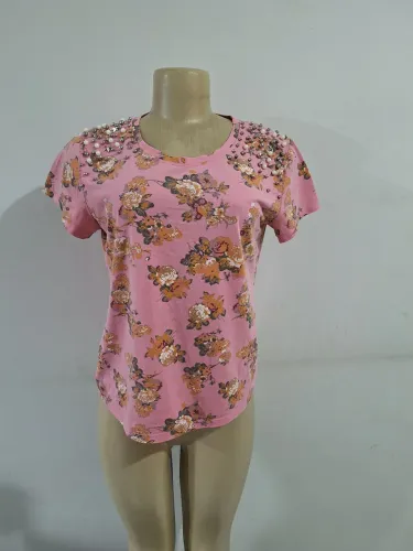 Blusinha feminino rosa