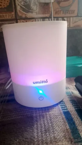 umidificador umitta 3L com LED colorida