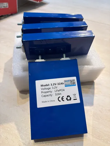 Célula de bateria Lifepo4 kit com 4 células