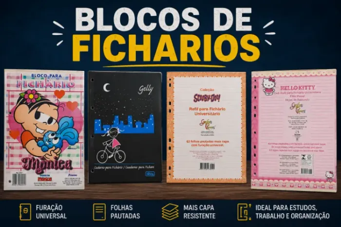 BLOCOS DE FICHARIOS