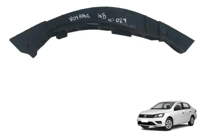 Guia Suporte Trilho Parachoque Traseiro Vw Voyage G5 G6 1.0
