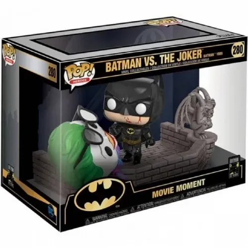 Funko Pop! Movie Moments-batman Vs Coringa-batman (1989)#280