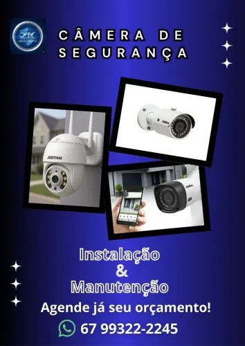 Câmeras de Segurança sua casa vigiada, sua mente tranquila.