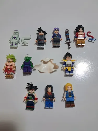 Minifiguras bloco de montar, similar lego Dragon Ball