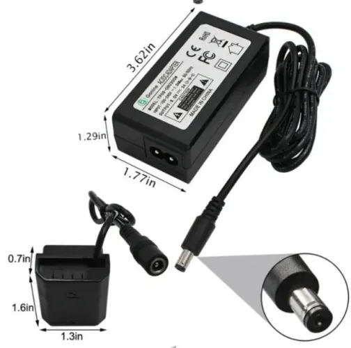 Adaptador AC NP-FZ100 Gonine para Tomada Kit para Sony A7iv A7v A7rV A7siii A7iii