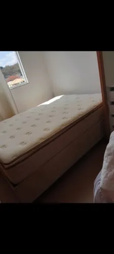 Cama box colchão com pilow casal 