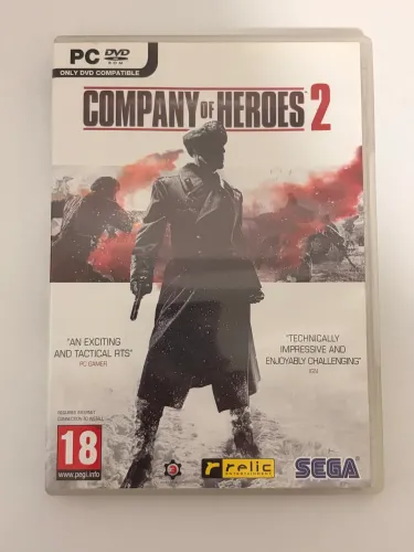 Company of Heroes 2 Original PC - DVD Mídia Física - SEGA/Relic