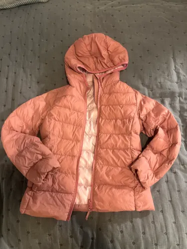 Casaco Inverno Uniqlo Rosa Original 7-8 anos Feminino