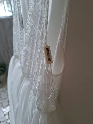 Vestido daninha. Veste até 11 anos. Usado uma vez.