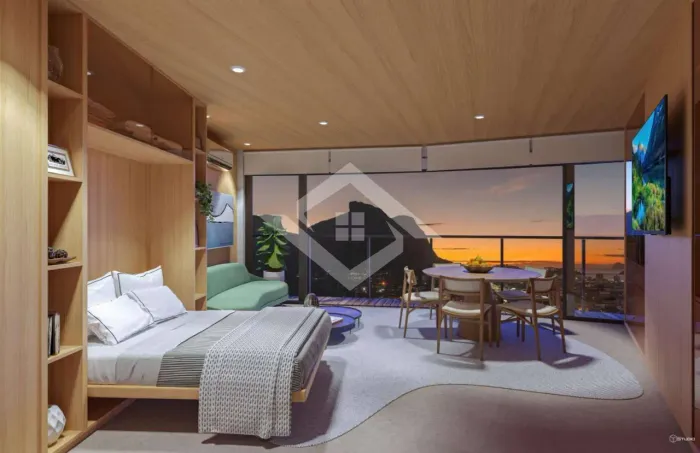 Studio 40 m²  Niemeyer 360 Residences Barra da Tijuca