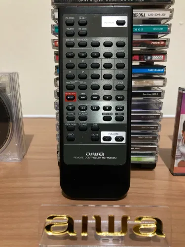 Aiwa mini sistem controle remoto