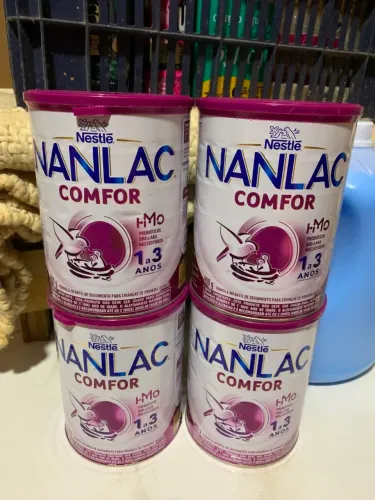 lata de leite Nan 1 a 3 anos