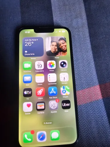 Vendo ou troco iPhone 14 256 gigas 10 meses de uso bateria 100 porcento completo com nota 