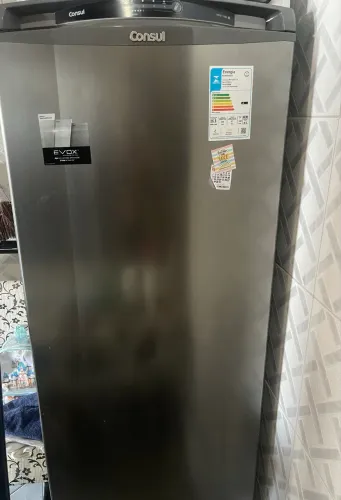 Geladeira inox consul