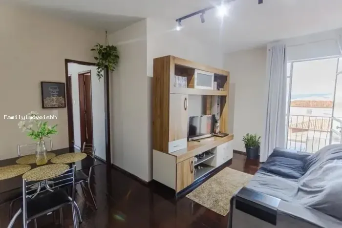Apartamento para Venda em Belo Horizonte, Sagrada Família, 3 dormitórios, 2 banheiros, 1 v