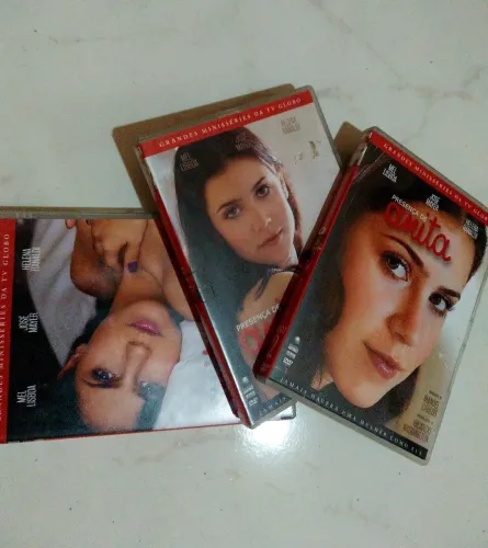 Dvds Minisérie "PRESENÇA DE ANITA" Box