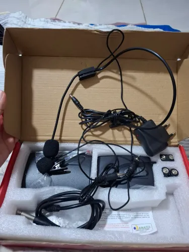 Vendo microfone de cabeça da marca TOMATE