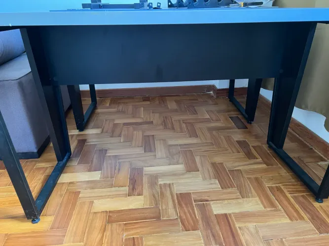 Mesa fardini cinza 1,20x60cm cinza