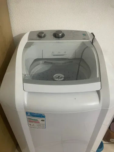 Maquina de Lavar Roupas Automatica 12KG Colormaq LCA12 Turbo Lavagem
