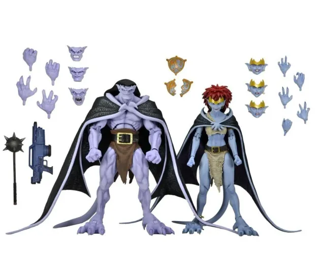 Gargoyles Ultimate Goliath & Demona (Vows) Neca Two-Pack