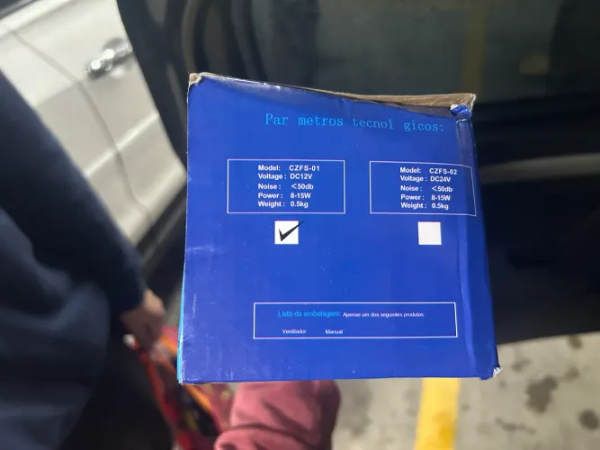 Ventilador de carro ?