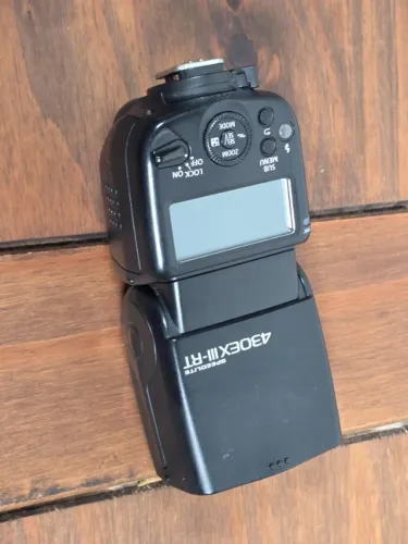 Flash Canon 430EX III-RT (2018) - Para Revisão/Reparo - Leia Descrição