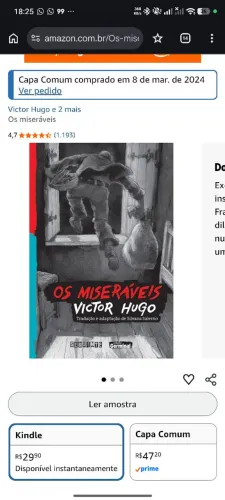 Livro os Miseráveis , Victor Hugo