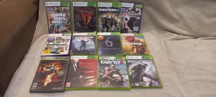 Lote jogos de Xbox 360 todos originais