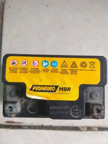 Bateria de moto ano 2023 Pioneiro