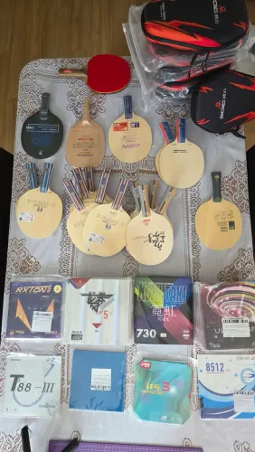 ? Materiais para Tênis de Mesa - Kits e Peças Avulsas