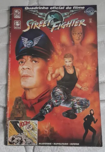 Revista Quadrinho Oficial Filme Street Fighter - 1994 - Raridade!