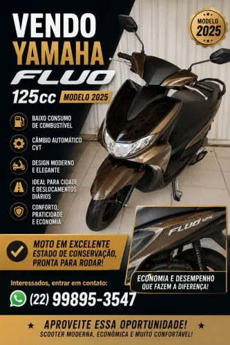 Fluo 125 cc modelo 2025