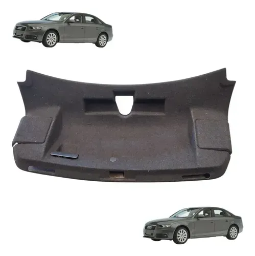 Moldura Interno Tampa Traseira Porta Malas Audi A4 2.0 12/16 Cinza