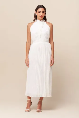 Vestido Branco Casamento Civil ou Festa Marca Mamô Nunca Usado Com Etiqueta 